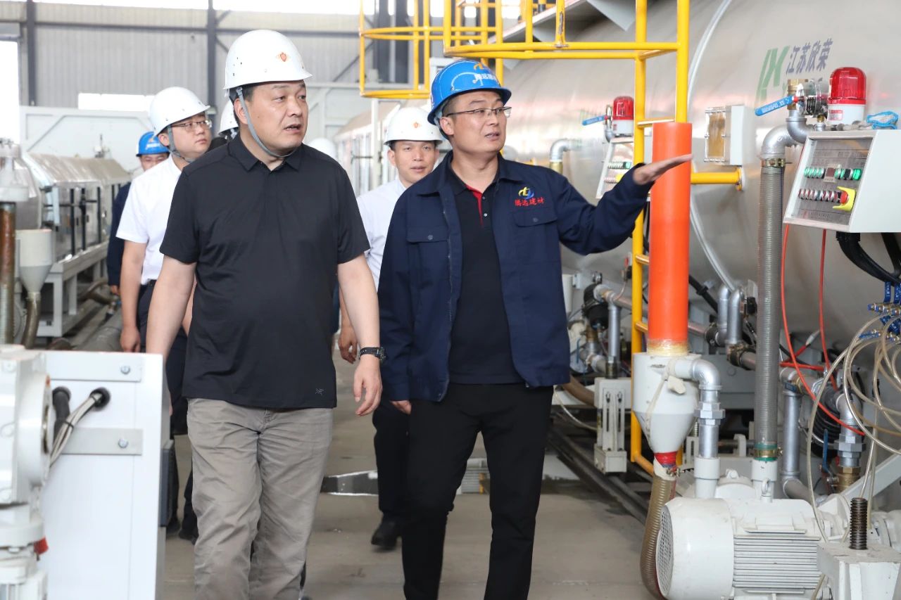 2020年9月2日，甘肅省科技廳葛廳長一行來公司考察