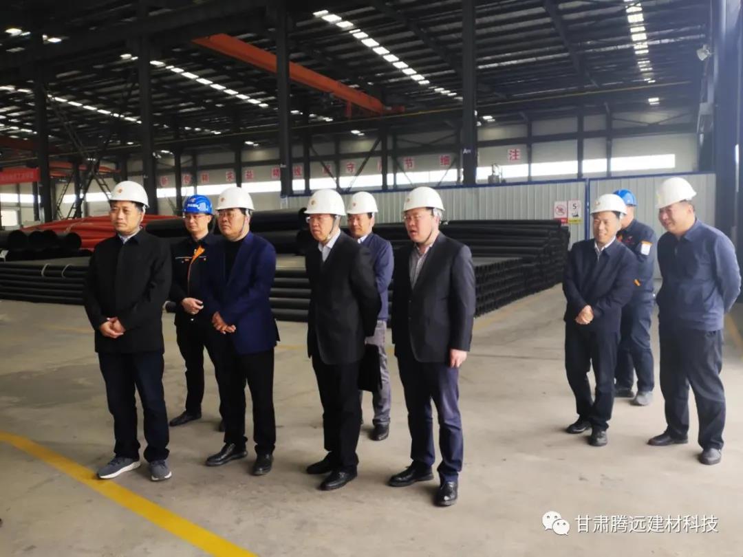 定西市人大領(lǐng)導蒞臨甘肅騰遠調(diào)研 定西市人大領(lǐng)導蒞臨甘肅騰遠調(diào)研