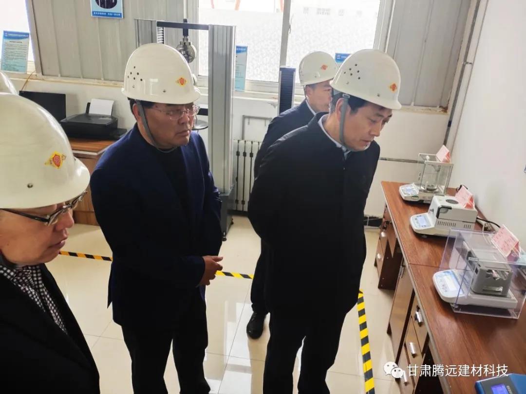 定西市人大領(lǐng)導蒞臨甘肅騰遠調(diào)研 定西市人大領(lǐng)導蒞臨甘肅騰遠調(diào)研